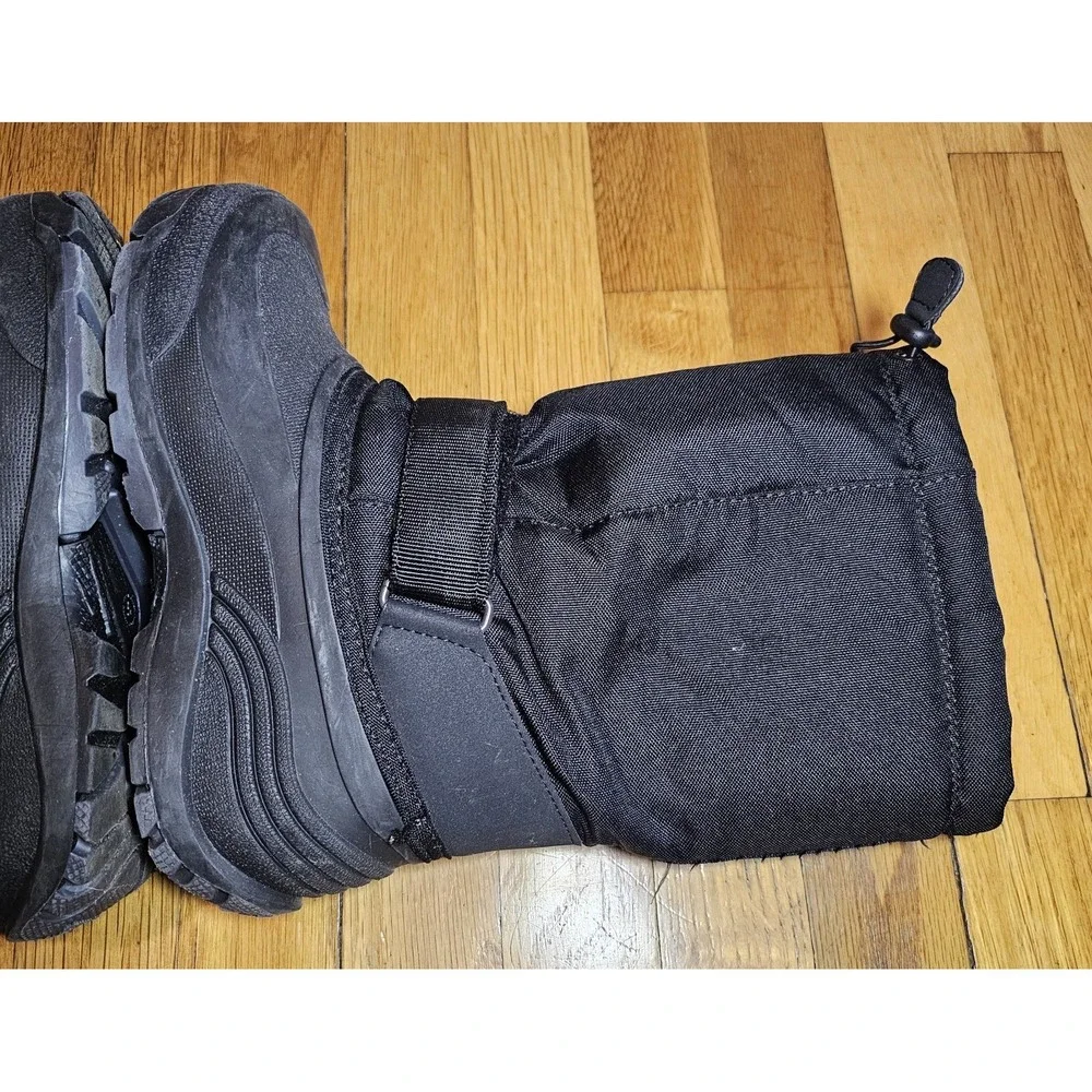 Kamik Rocket Waterproof Winter Lined Snow Boots Black Boys Youth Size 5